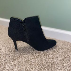 Black ankle boots